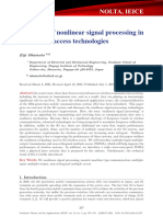 Overview of Nonlinear Signal Processing in 5G and 6G Access Technologies