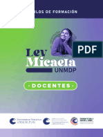 Cuadernillo Ley Micaela Docentes UNMdP