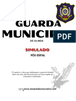 Simulado GCMO - Resumo Do Concurseiro