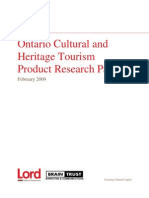 Ontario Cultural and Heritage Tourism