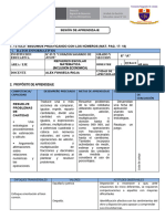 Sesion de Aprendizaje de Matematica S1 - 13 de Marzo Del 2024