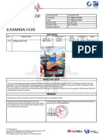 Certificate of Load Test Cuting Tank PT Idb