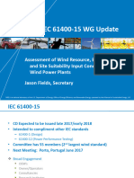 05 - IEC 61400-15 Update, Jason Fields (NREL)