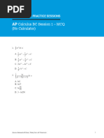 AP CalculusBC Session1 Worksheet