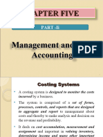  Management and Cost Accounting System Part II