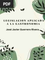 Trabajo Final Legislación Gastronomica