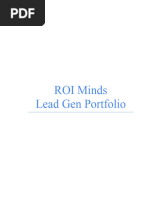 Lead Gen Portfolio - ROI Minds PDF