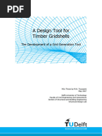 A Design Tool For Timber Gridshells - The Development of A Grid Generation Tool