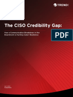 CISO Credibility Gap