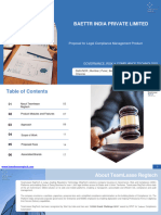 Baettr India PVT LTD - Compliance Mangement Proposal (June 26th 2024)