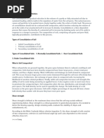 Consolidation Compaction