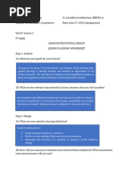 MTB MLE Unit II Lesson 2 Assignment