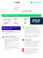 Transavia Seat Confirmation TUNORY TO8075