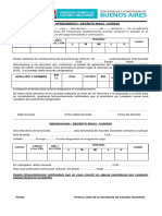 Acta Ofrecimiento Cargos Por Decreto 900