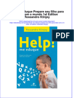 Help Me Eduque Prepare Seu Filho para Lidar Com o Mundo 1st Edition Rossandro Klinjey Full Chapter Download PDF