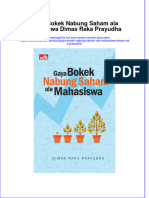 Gaya Bokek Nabung Saham Ala Mahasiswa Dimas Raka Prayudha Full Chapter Download PDF