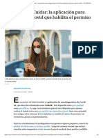 Qué Es La App Cuidar - La Aplicación para Diagnosticar Covid Que Habilita El Permiso para Circular - LA NACION