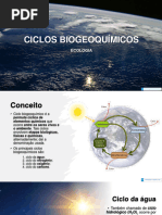 Ciclos Biogeoquímicos - Slides