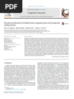 Pin Pull-Out Behaviour For Hybrid Metal-Composite Joints With Integrated Reinforcements