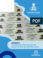 Documento Unidad 2. Proceso de Producción de Documentos de Identificación