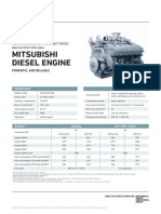 Mitsubishi Diesel Engine - S12A2-Y2PTAW