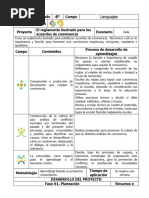 Proyecto 2 El Reglamento Ilustrado para Los Acuerdos de Convivencia 6° A