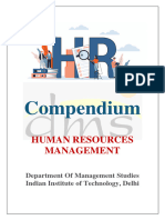 HR Compendium DMS IIT Delhi