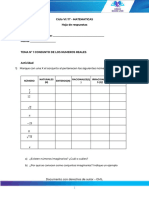 Hoja de Actividades Matemáticas VI