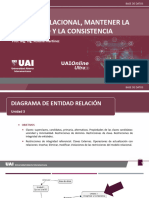 Unidad 3 - Modelo Relacional - Mantener La Integridad y La Consistencia