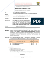 Informe #Requerimiento de Viaticos y Hospedaje