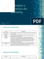 Tema #1. Principios y Fundamentos Del Marketing