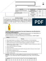 3 - Comment Déterminer La Concentration d&#039 Une Espèce Chimique Par Suivi PH Métrique Au Cours d&#039 Une Réaction Acide Base