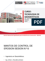 Sesion N°15-Mantos de Control de Erosion - I