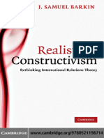 J. Samuel Barkin - Realist Constructivism - Rethinking International Relations Theory-Cambridge University Press (2010)