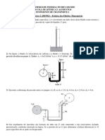 Lista de Exercícios II FT I 2019 02