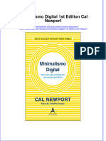 Minimalismo Digital 1st Edition Cal Newport Full Chapter Download PDF