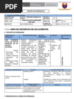 Sesion de Aprendizaje de Comunicacion S15 - 17 de Junio 2024