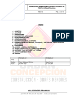 Instructivo Trabajos en Altura y Sistemas de Protección Anticaidas