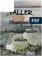 Curso Shampoo y Acondicionador Sólidos Almendro