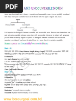 Noun Countable&Uncountable