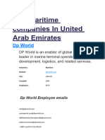 Exporters and Marine Services in Dubai