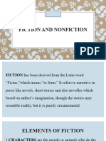 FICTION Has Been Derived From The Latin Word