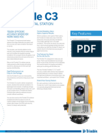 Datasheet - Trimble C3 Mechanical Total Station - English USL - Screen