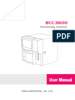 Dirui BCC-3600 User Manual 1160105408 2014-07