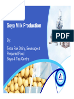 Soya Milk Prodn