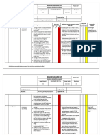 Risk Assessment For Working at Heights-Scaffold