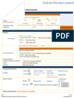 Employee Application Form