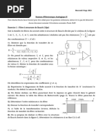 2015 Examen Master Electronique II