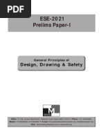 ESE-2021 Prelims Paper-I: Design, Drawing & Safety