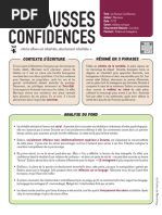 FICHE DE LECTURE Les Fausses Confidences